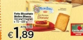 Crai Fette biscottate offerta