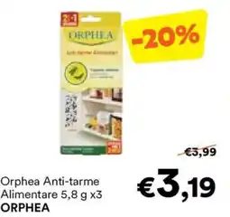 Unes Orphea Anti-tarme Alimentare ORPHEA offerta