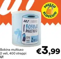 Unes Bobina multiuso U! offerta