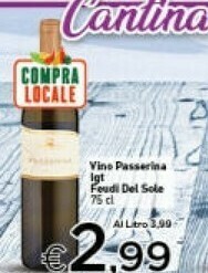 Crai Vino bianco offerta