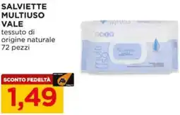 Alì Supermercati Salviette multiuso VALE offerta