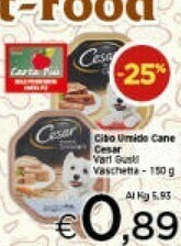 Crai Cibo per cani offerta