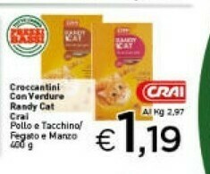Crai Cibo per gatti offerta