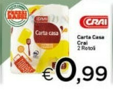 Crai Rotoli di carta offerta