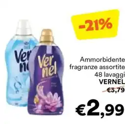 Unes Ammorbidente VERNEL offerta