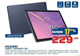 Euronics Tablet android offerta