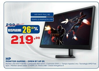 Euronics Monitor tv offerta