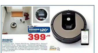 Euronics Robot aspirapolvere offerta