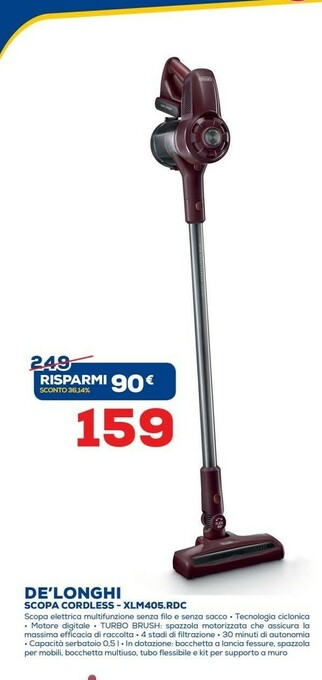 Euronics Scopa elettrica offerta