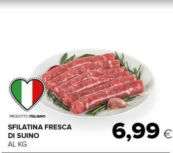 Tigre Sfilatina fresca di suino offerta