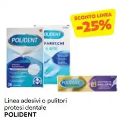 Unes Linea adesivi o pulitori protesi dentale POLIDENT offerta