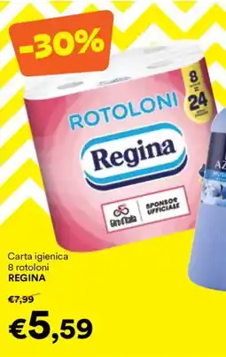 Unes Carta igienica REGINA offerta