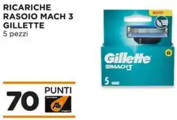 Alì Supermercati Ricariche rasoio mach 3 GILLETTE offerta