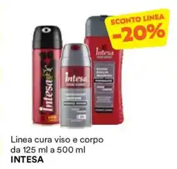 Unes Linea cura viso e corpo INTESA offerta