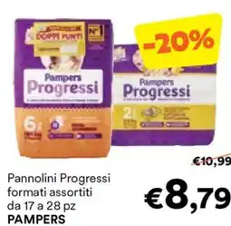 Unes Pannolini Progressi offerta