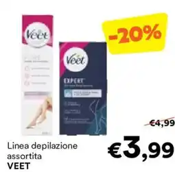 Unes Linea depilazione VEET offerta