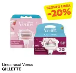 Unes Linea rasoi Venus GILLETTE offerta