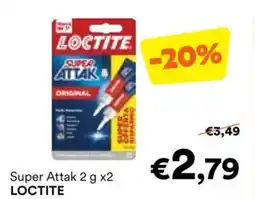 Unes Super Attak LOCTITE offerta
