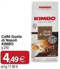 Docks Cash&Carry Caffé Gusto di Napoli KIMBO offerta