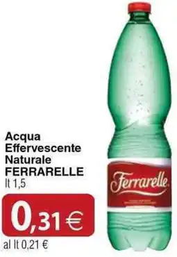 Docks Cash&Carry Acqua Effervescente Naturale FERRARELLE offerta