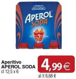 Docks Cash&Carry Aperitivo APEROL SODA offerta