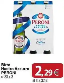 Docks Cash&Carry Birra Nastro Azzurro PERONI offerta