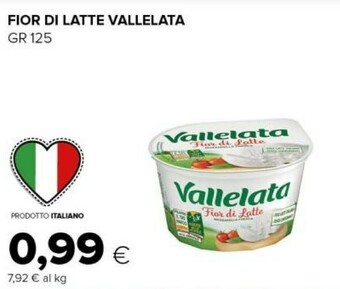 Tigre Vallelata fior di latte offerta