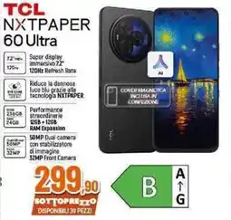 Expert TCL NXTPAPER 60 Ultra offerta