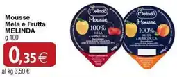 Docks Cash&Carry Mousse Mela e Frutta MELINDA offerta