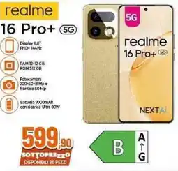 Expert realme 16 Pro+ 5G offerta