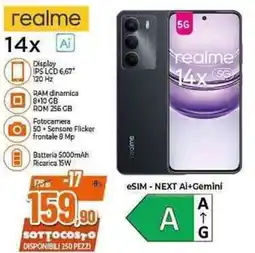 Expert realme 14x offerta