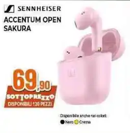 Expert Sennheiser accentum open sakura offerta