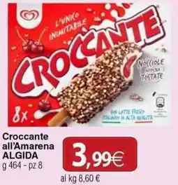Docks Cash&Carry Croccante all'Amarena ALGIDA offerta