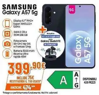 Expert SAMSUNG Galaxy A57 5g offerta
