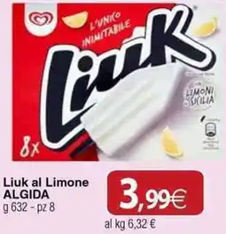 Docks Cash&Carry Liuk al Limone ALGIDA offerta
