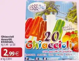 Docks Cash&Carry Ghiaccioli ESSEGEL offerta