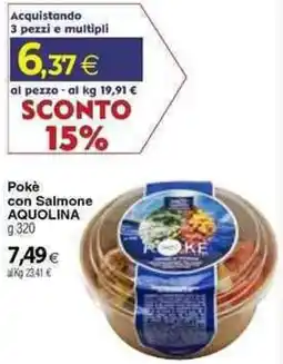Docks Cash&Carry Pokè con Salmone AQUOLINA offerta