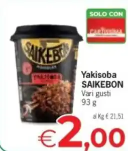 Despar Yakisoba SAIKEBON offerta
