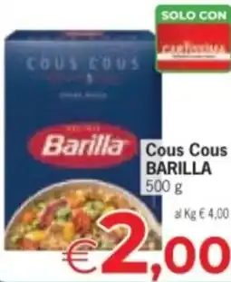 Despar Cous Cous BARILLA offerta