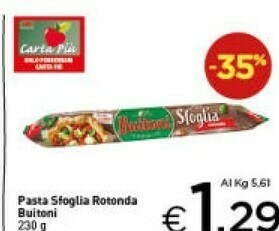 Crai Pasta sfoglia offerta