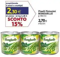 Docks Cash&Carry Piselli Finissimi BONDUELLE offerta
