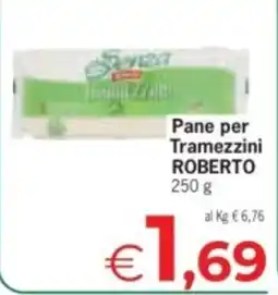 Despar Pane per Tramezzini ROBERTO offerta