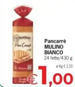 Despar Pancarrè MULINO BIANCO offerta