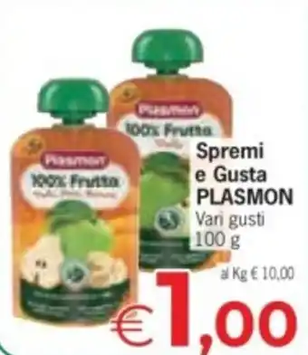 Despar Spremi e Gusta PLASMON offerta