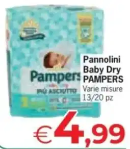 Despar Pannolini Baby Dry PAMPERS offerta