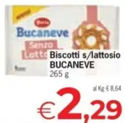 Despar Biscotti s/lattosio BUCANEVE offerta