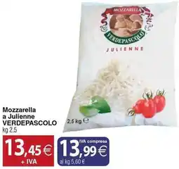 Docks Cash&Carry Mozzarella a Julienne VERDEPASCOLO offerta