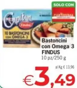 Despar Bastoncini con Omega 3 FINDUS offerta