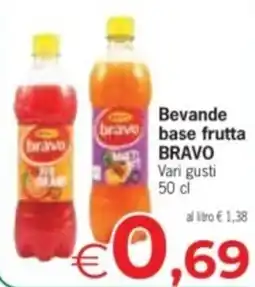 Despar Bevande brave base frutta BRAVO offerta