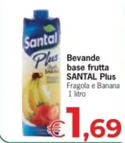 Despar Bevande base frutta SANTAL Plus offerta
